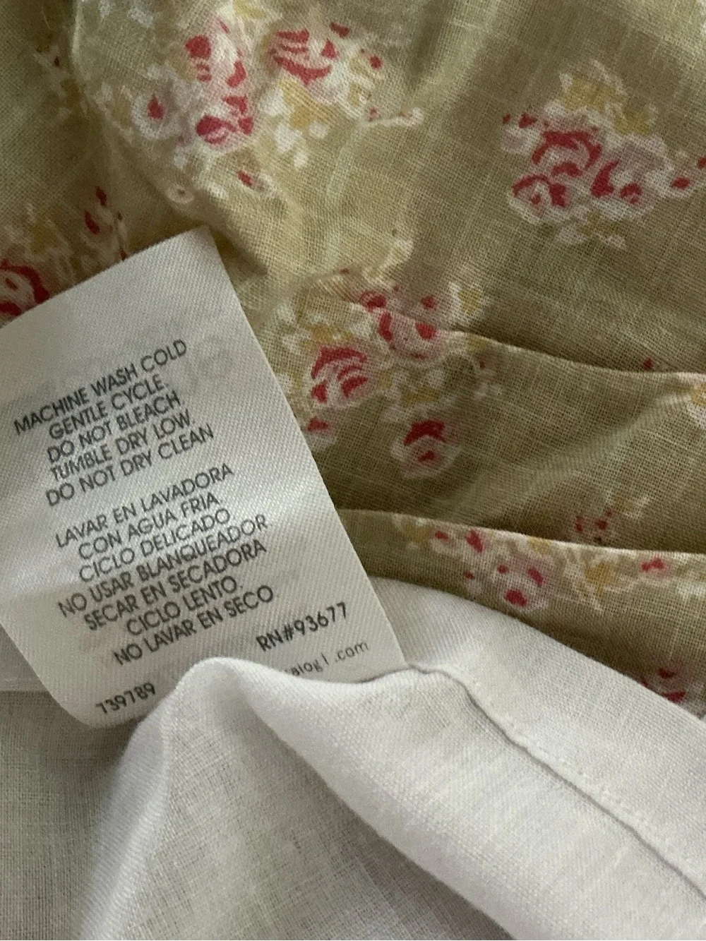 Vintage J.C. Penney Ruffled Bedskirt
